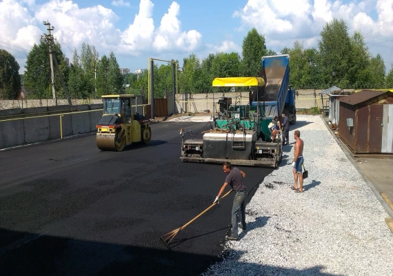 Устройство автодорог в Глаголево и Наро-Фоминском районе